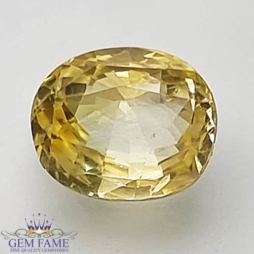 Yellow Sapphire (Pukhraj) Gemstone