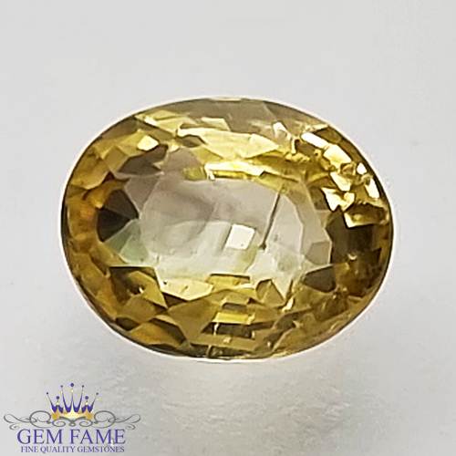 Yellow Sapphire (Pukhraj) Stone