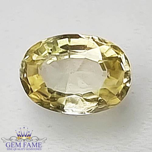 Yellow Sapphire (Pukhraj) Stone