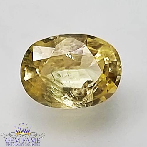 Yellow Sapphire (Pukhraj) Stone