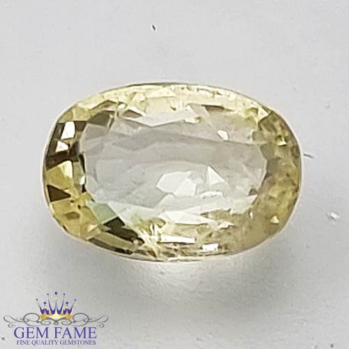 Yellow Sapphire (Pukhraj) Gemstone-1.87ct