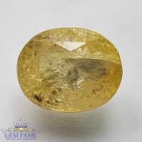 Yellow Sapphire (Pukhraj) Gemstone-3.92ct Ceylon