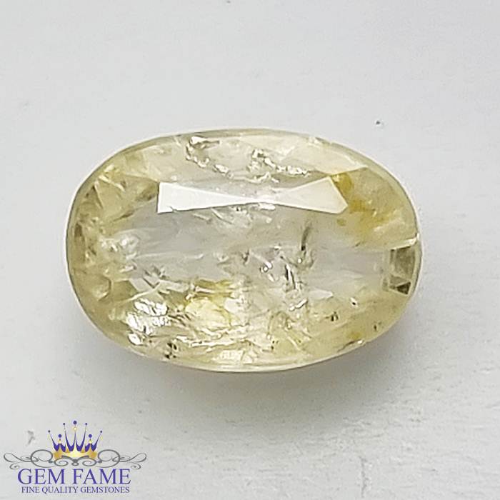 Yellow Sapphire (Pukhraj) Stone