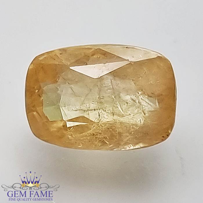 Yellow Sapphire (Pukhraj) Stone