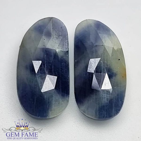 Blue Sapphire (Neelam) Pair Stone