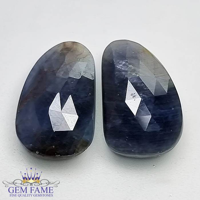 Blue Sapphire (Neelam) Pair Stone