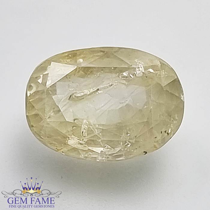 Yellow Sapphire (Pukhraj) Stone