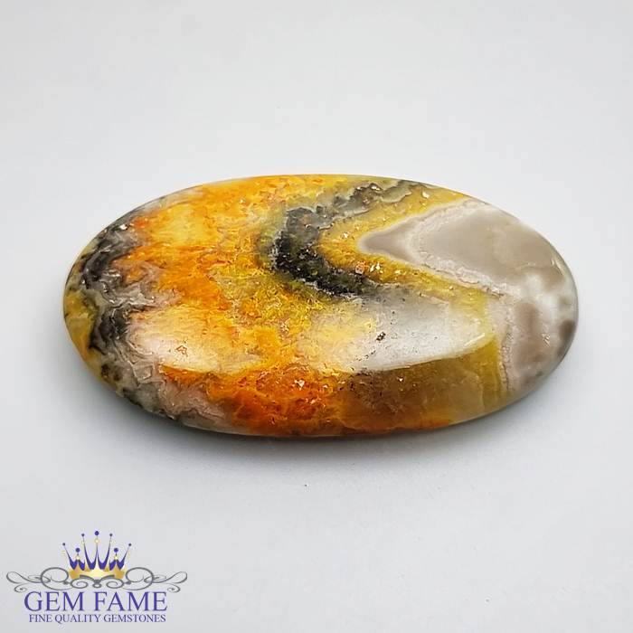 Bumble Bee Jasper Gemstone 30.37ct Indonesia