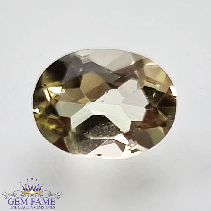 Golden Beryl (Heliodor) Gemstone 1.53ct India