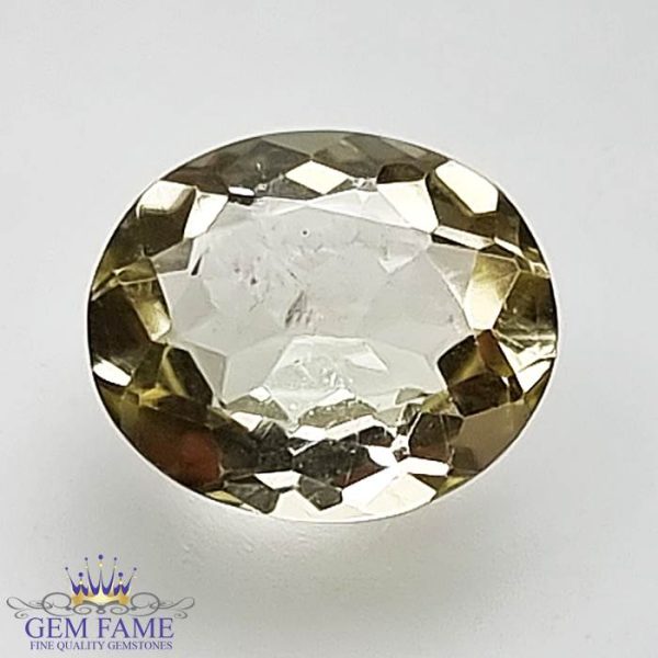 Golden Beryl (Heliodor) Gemstone 1.82ct India