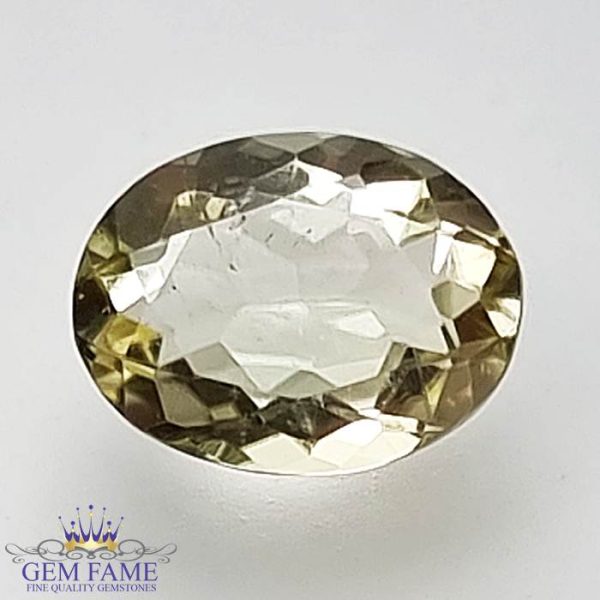 Golden Beryl (Heliodor) Gemstone 1.17ct India