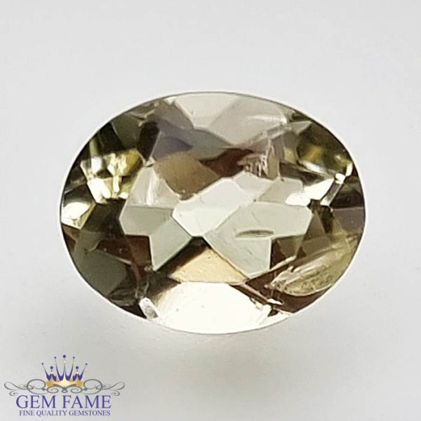 Golden Beryl (Heliodor) Gemstone 1.13ct India