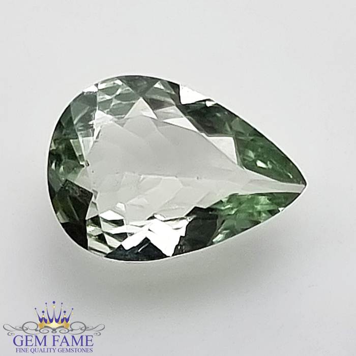 Green Beryl Gemstone 1.66ct India