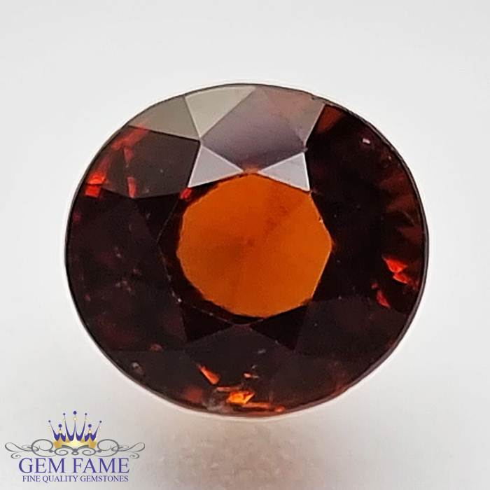 Hessonite Garnet Stone 2.83ct Ceylon