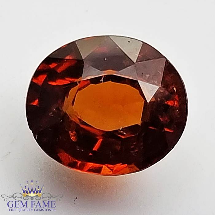 Hessonite Garnet Stone 2.47ctCeylonHessonite Garnet Stone 2.47ctCeylon