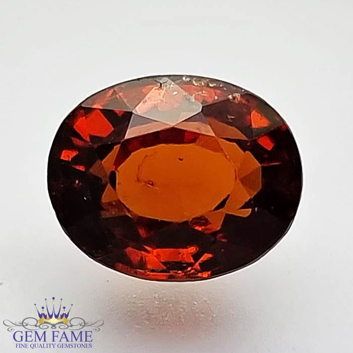 Hessonite Garnet Stone 2.83ct Ceylon