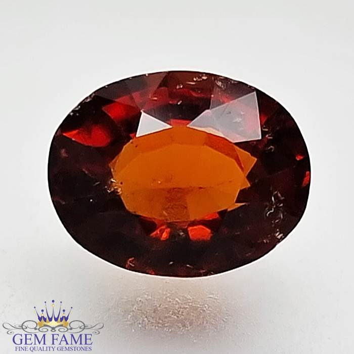 Hessonite Garnet Stone 2.50ct Ceylon