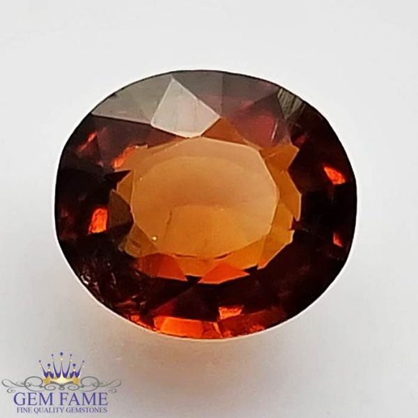 Hessonite Garnet Stone 1.79ct Ceylon