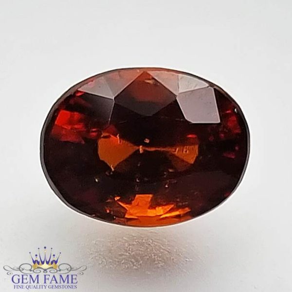 Hessonite Garnet Stone 2.22ct Ceylon