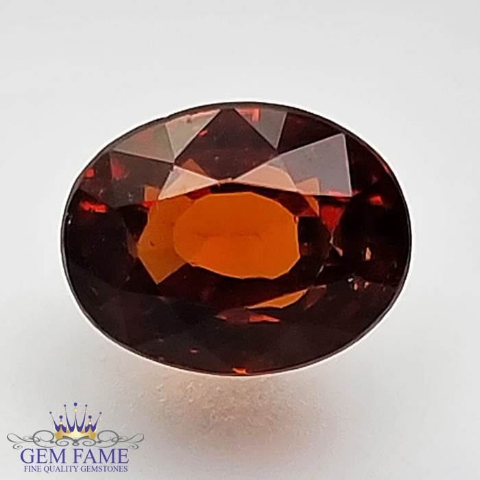 Hessonite Garnet Stone 2.17ct Ceylon