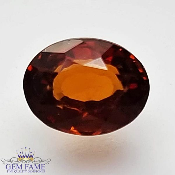 Hessonite Garnet Stone 1.99ct Ceylon