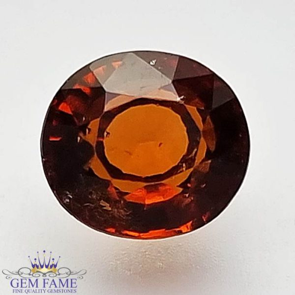 Hessonite Garnet Stone 2.21ct Ceylon