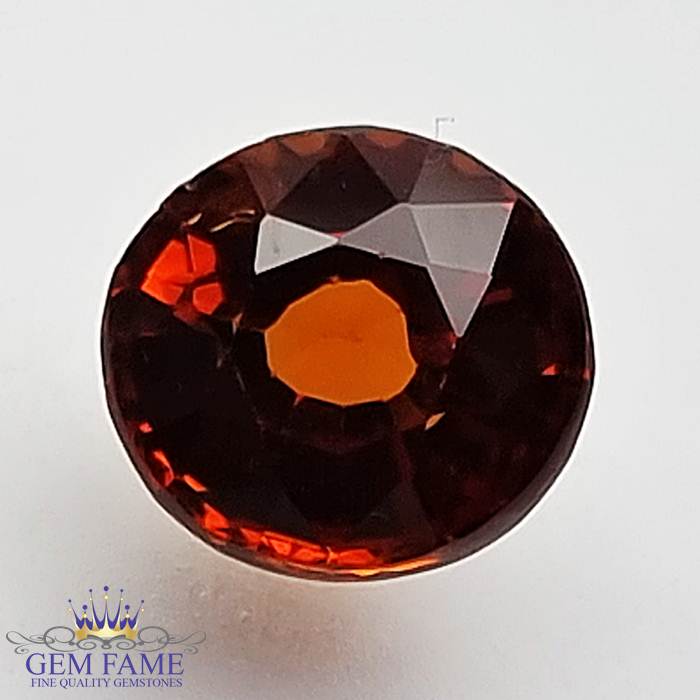 Hessonite Garnet Stone 1.91ct Ceylon