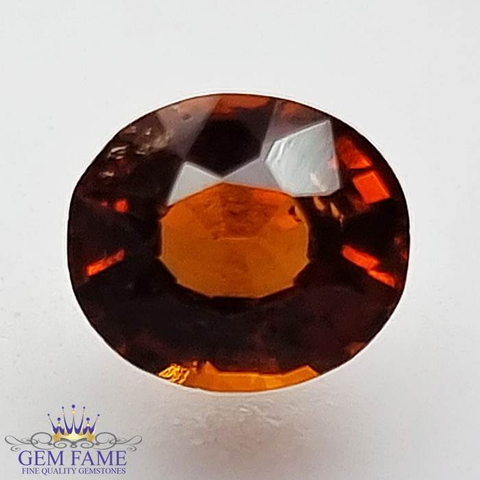 Hessonite Garnet Stone 1.54ct Ceylon
