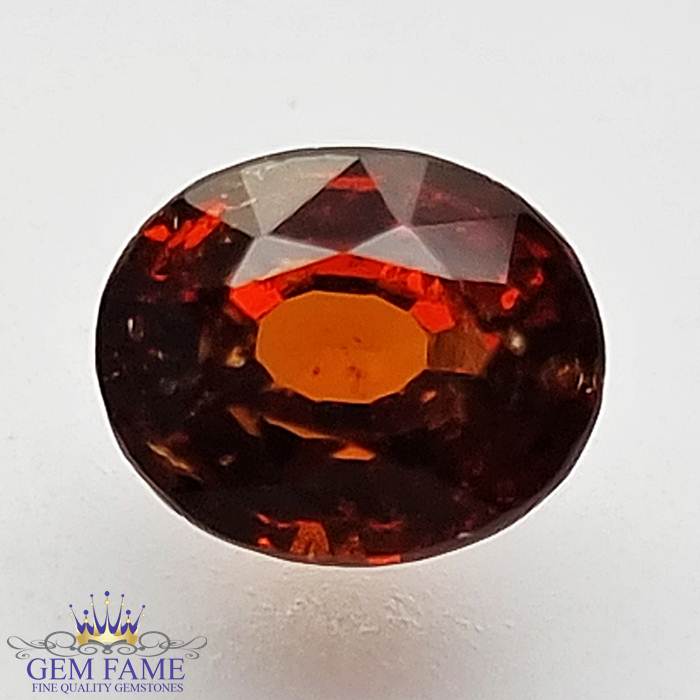 Hessonite Garnet Stone