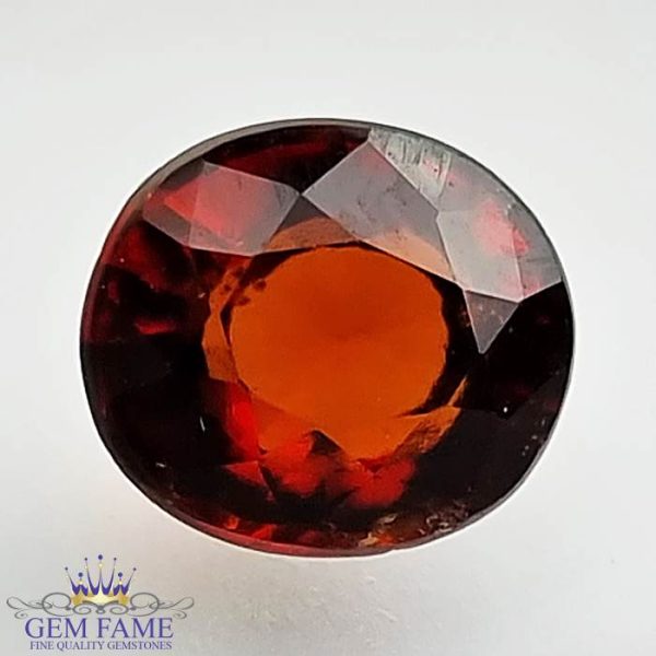 Hessonite Garnet Stone 2.88ct Ceylon