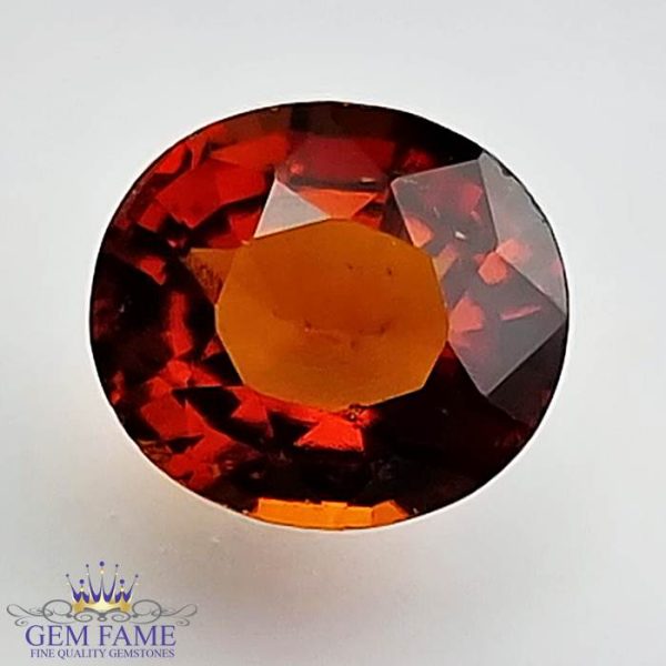Hessonite Garnet Stone 2.42ct Ceylon
