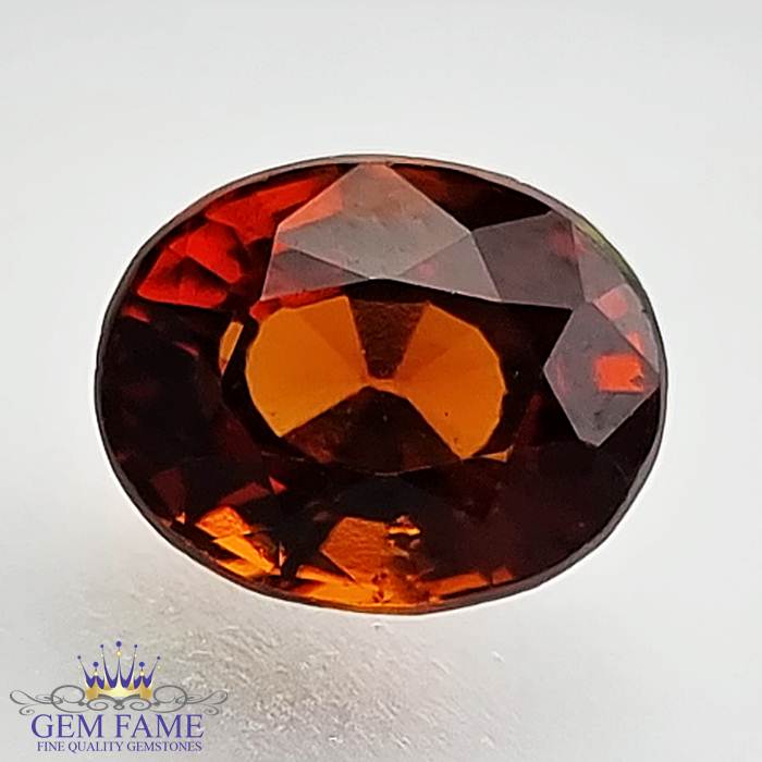 Hessonite Garnet Stone 2.82ct Ceylon