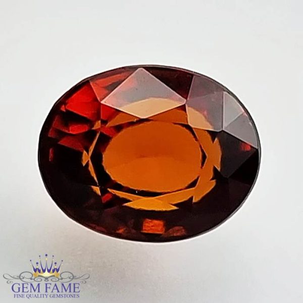 Hessonite Garnet Stone 2.71ct Ceylon