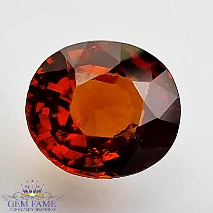 Hessonite Garnet Stone 2.32ct Ceylon