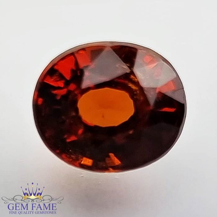 Hessonite Garnet Stone 2.54ct Ceylon