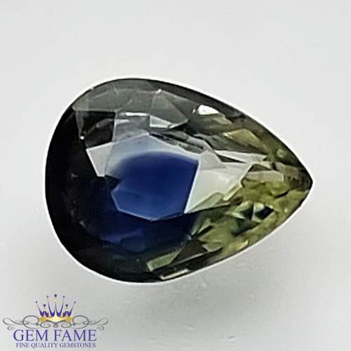 Multicolour Sapphire (Neelam) Gemstone 1.19ct Ceylon