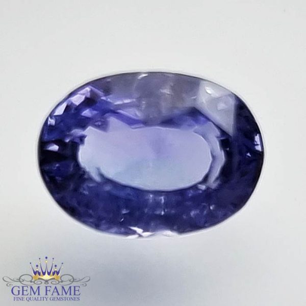 Purple Sapphire Gemstone 2.48ct Ceylon