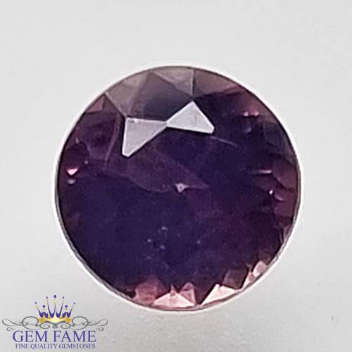 Purple Sapphire Gemstone 0.49ct Ceylon