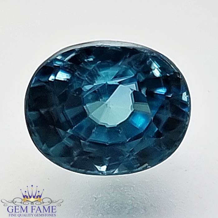 Blue Zircon (Jarkan) Gemstone