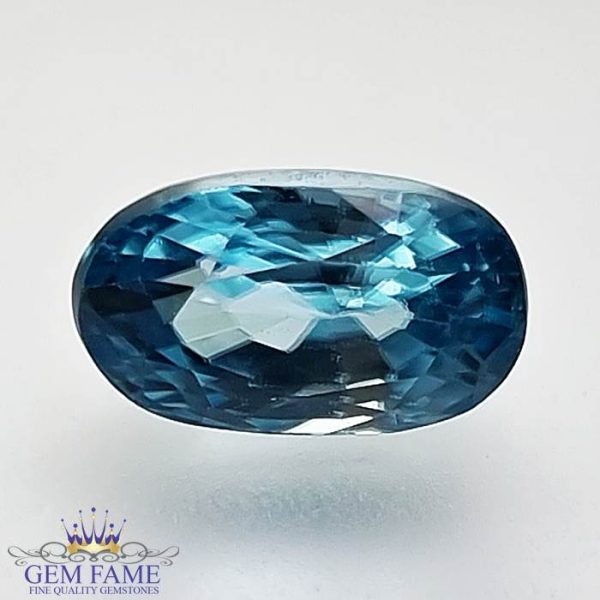 Blue Zircon (Jarkan) Gemstone