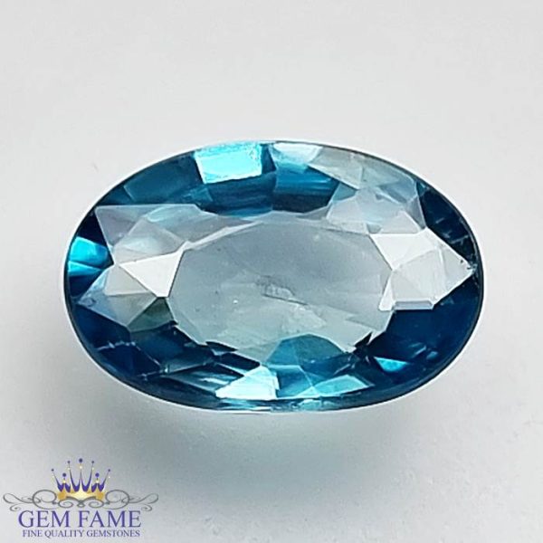 Blue Zircon (Jarkan) Gemstone