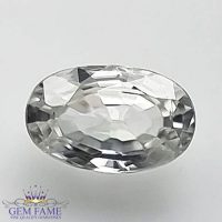 White Zircon (Jarkan) Gemstone 2.31ct Cambodia