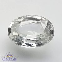 White Zircon (Jarkan) Gemstone 3.00ct Cambodia