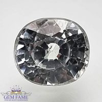 White Zircon (Jarkan) Gemstone 2.53ct Cambodia