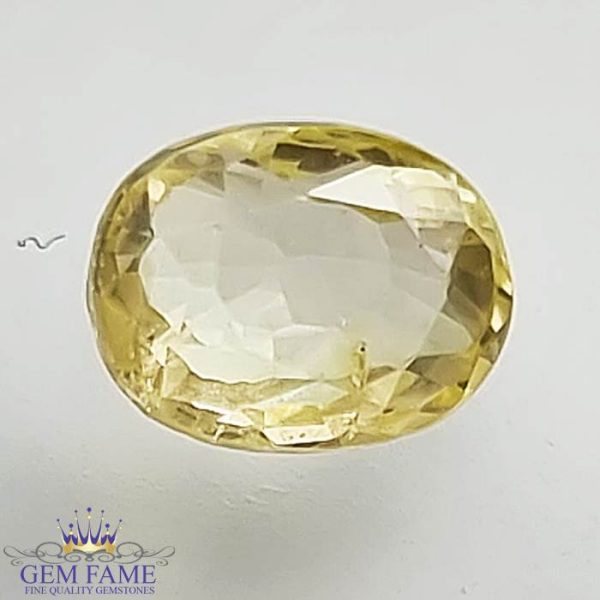 Yellow Sapphire (Pukhraj) Stone