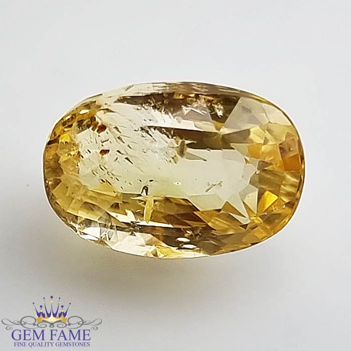 Yellow Sapphire (Pukhraj) Stone