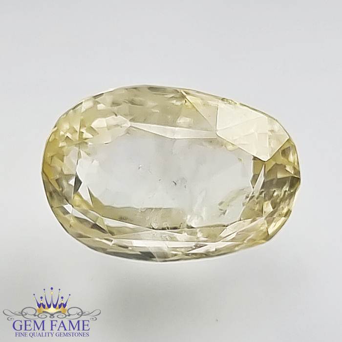 Yellow Sapphire (Pukhraj) Stone