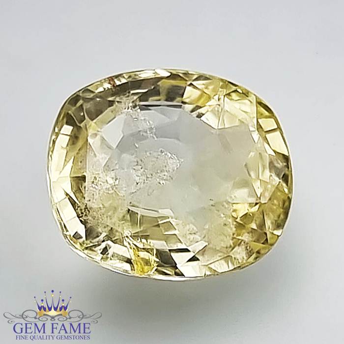 Yellow Sapphire (Pukhraj) Stone