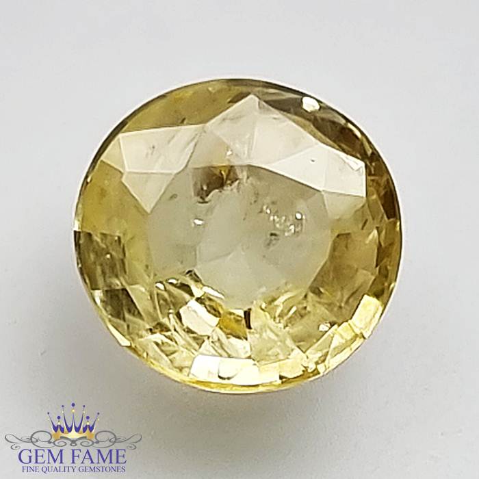 Yellow Sapphire (Pukhraj) Stone