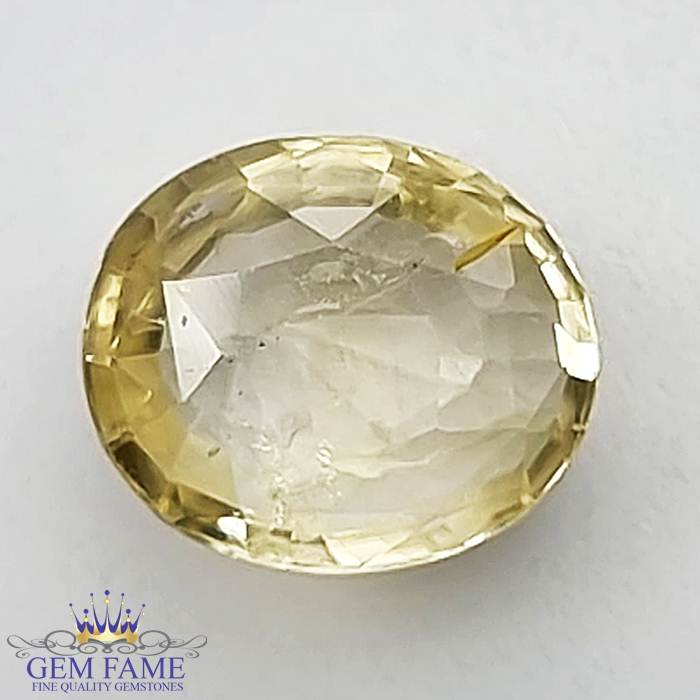 Yellow Sapphire (Pukhraj) Stone